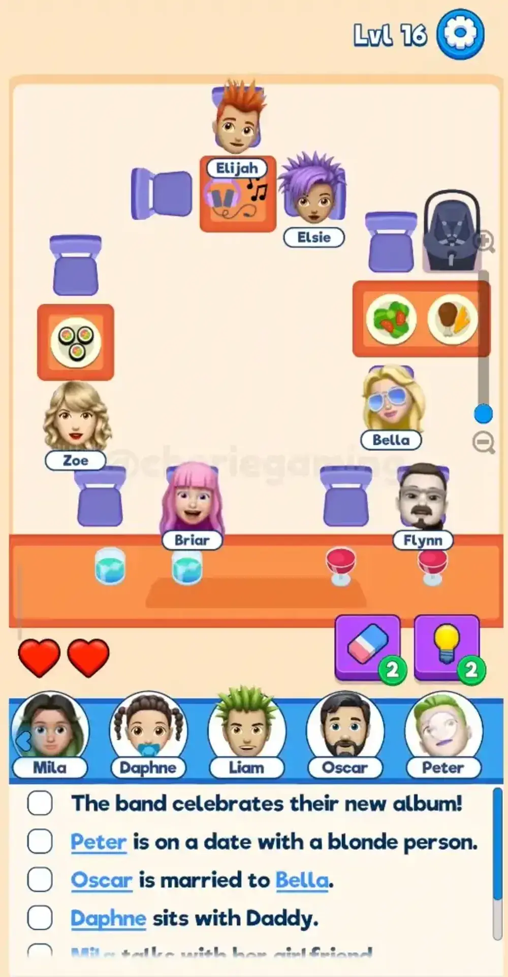 That’s My Seat level 12 walkthrough preview card